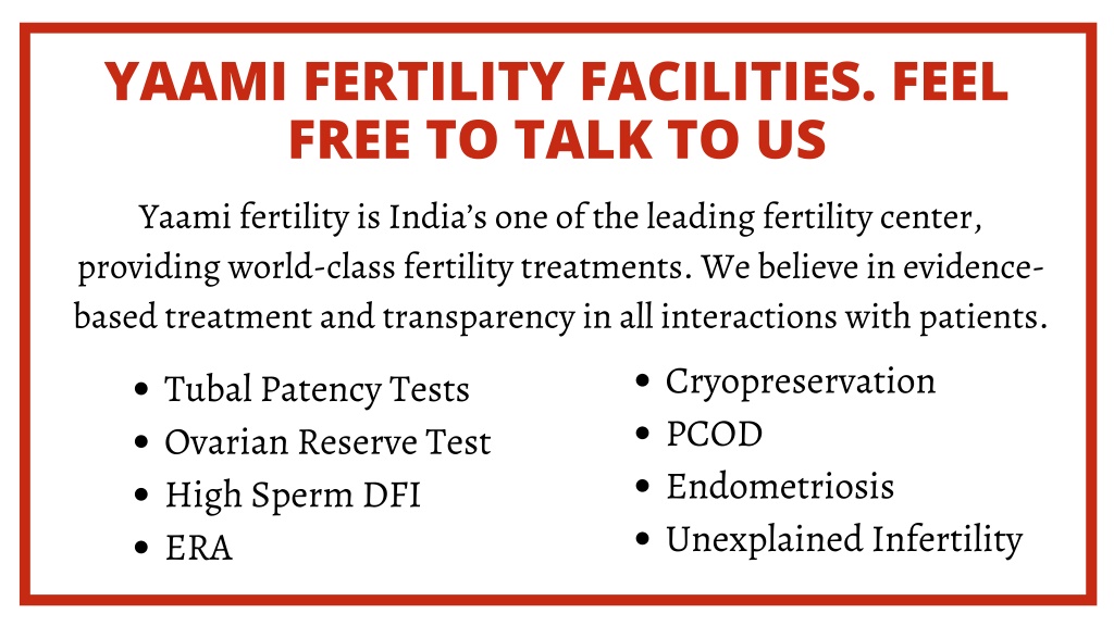 Ppt Best Ivf Center In Indore Yaami Fertility Powerpoint Presentation Id 10998929