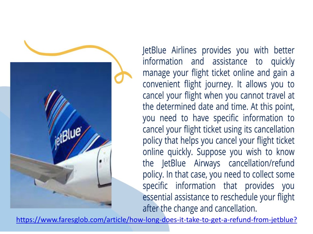 PPT How Long Does It Take To Get A Refund From JetBlue PowerPoint