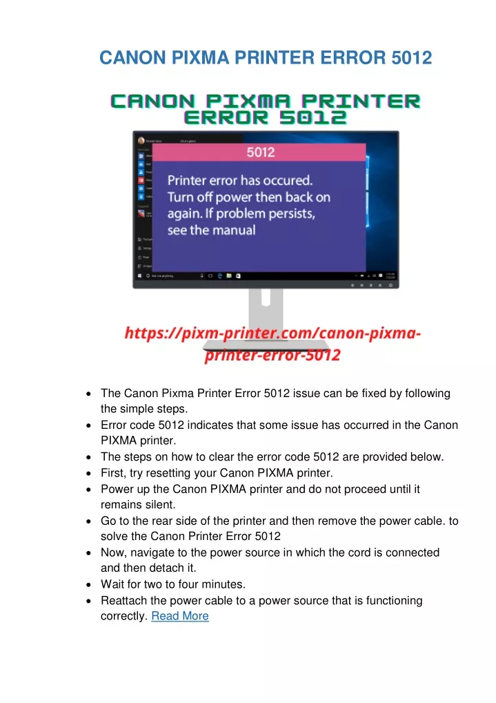 canon pixma printer error 2114