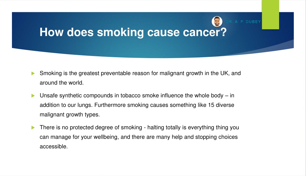 PPT - Cancer: Smoking kills your Health PowerPoint Presentation, free ...