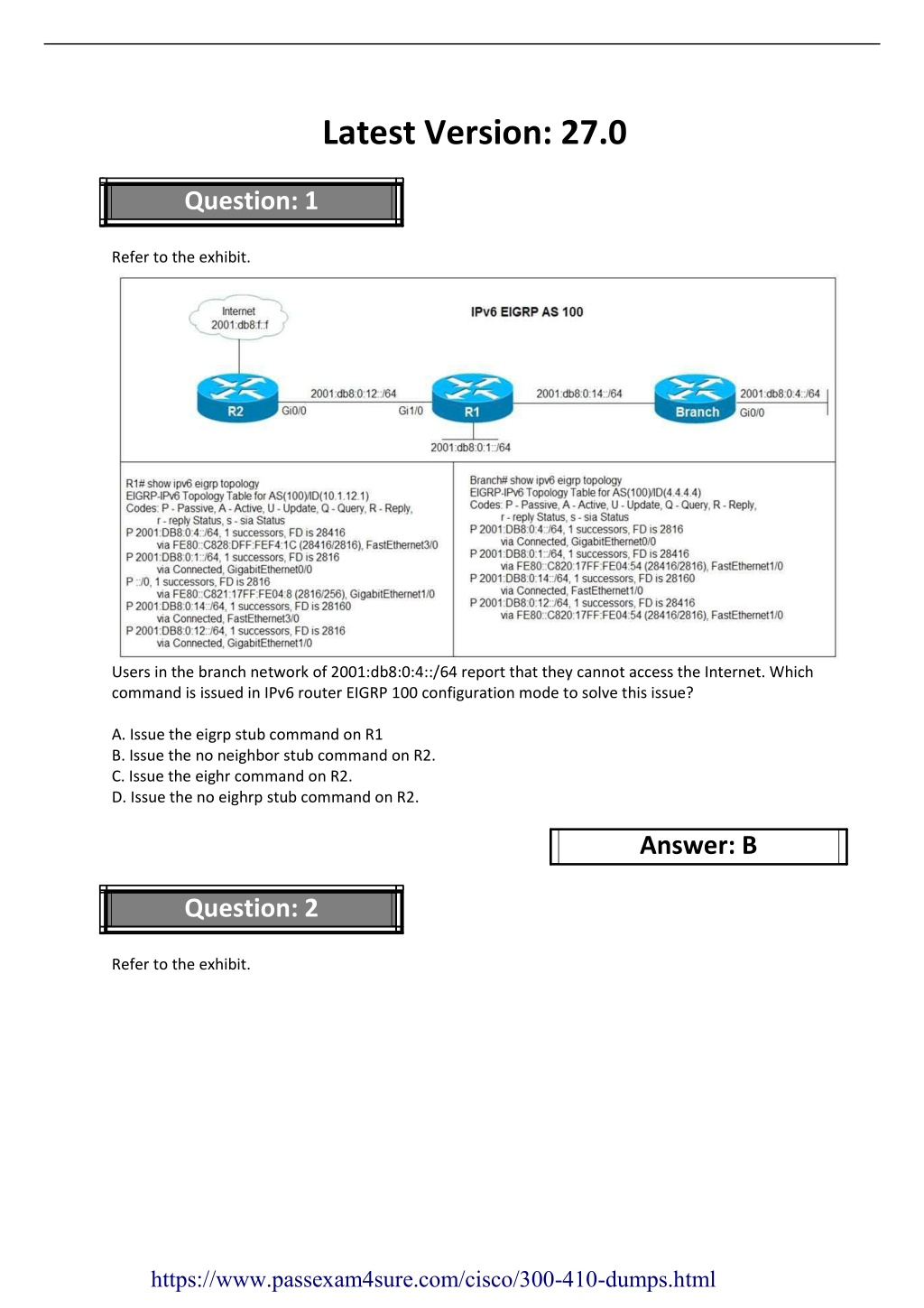 300-410 Pass4sure Dumps Pdf