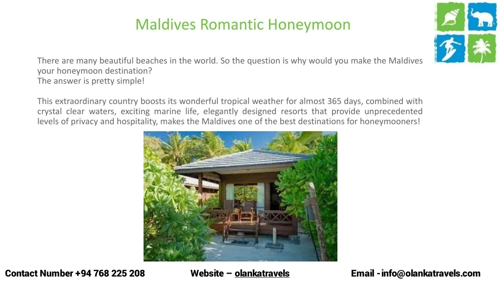 PPT - Maldives Honeymoon Tour Packages 2021 PowerPoint Presentation ...