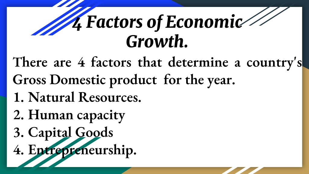 PPT - Economic Growth & Development PowerPoint Presentation, free ...