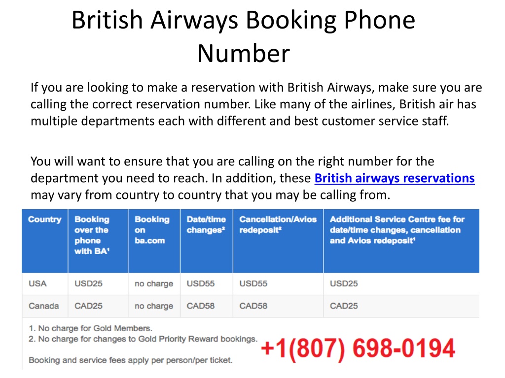 british airways staff travel phone number london