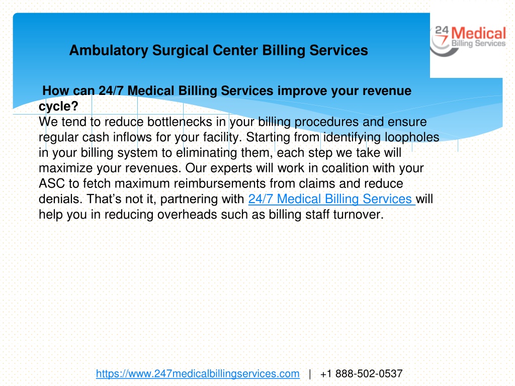 PPT - Ambulatory Surgical Center Billing Services PowerPoint ...