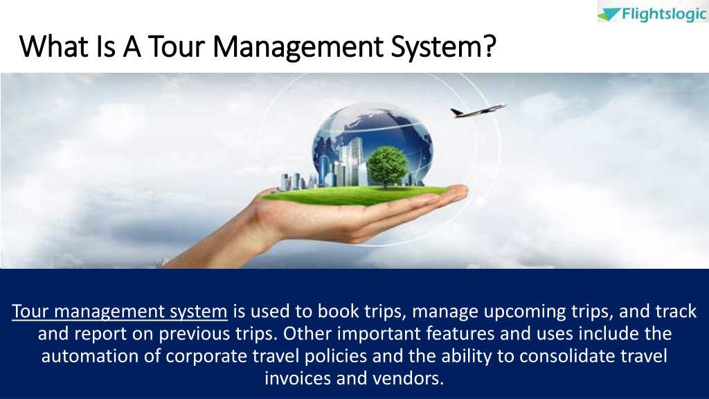 tour management system ppt