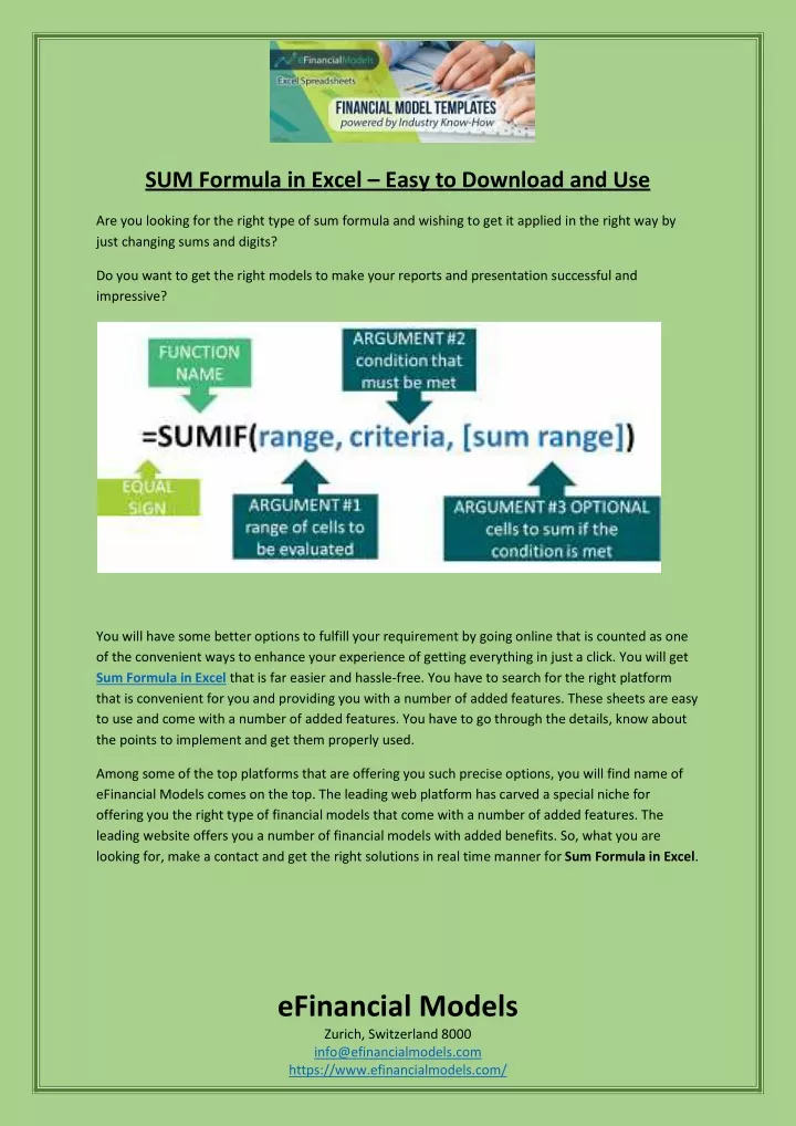 ppt-sum-formula-in-excel-easy-to-download-and-use-powerpoint