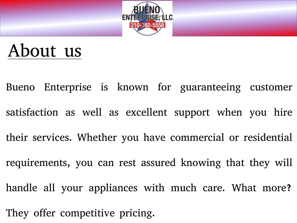 PPT San Antonio appliance moving PowerPoint Presentation, free