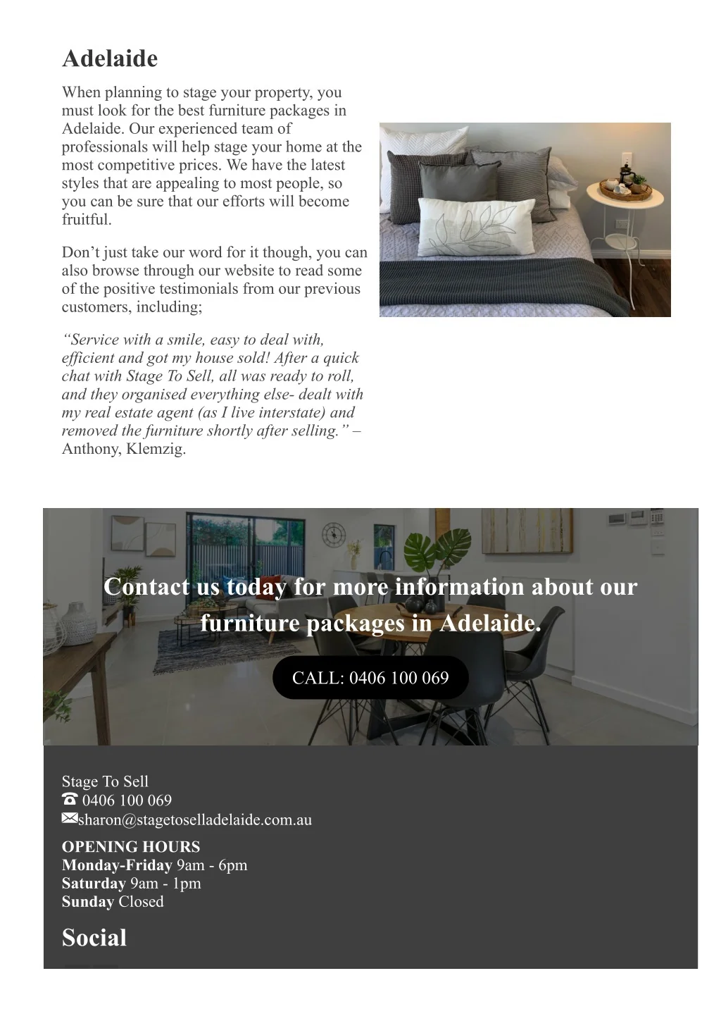 PPT Furniture packages adelaide PowerPoint Presentation, free download ID11009487