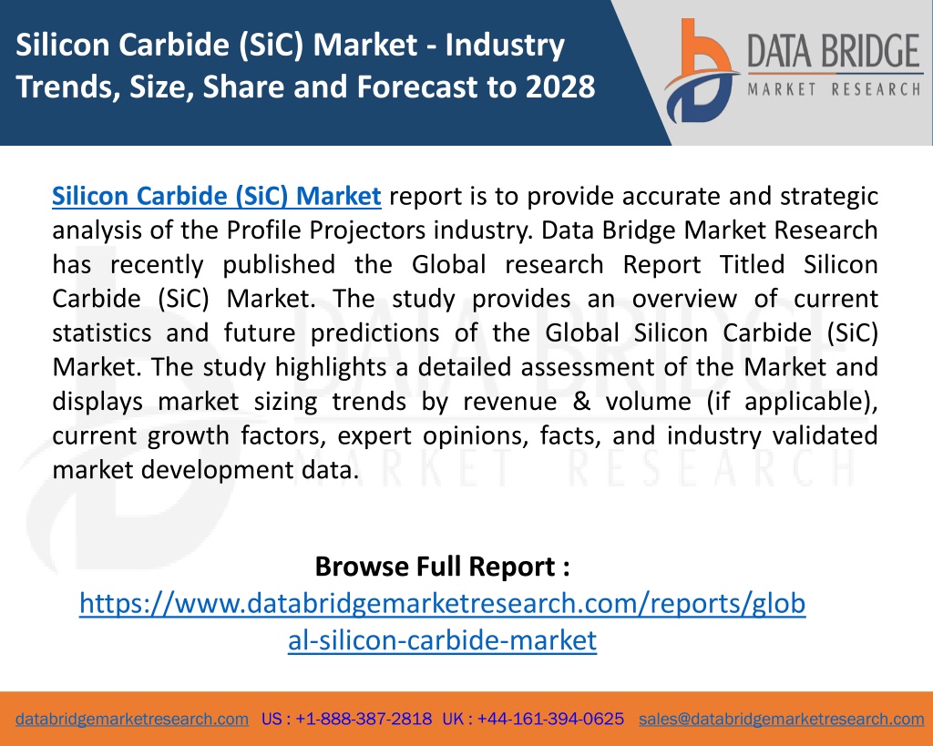 PPT - Silicon Carbide (SiC) Market Share, Growth, Size, Trends, Revenue ...