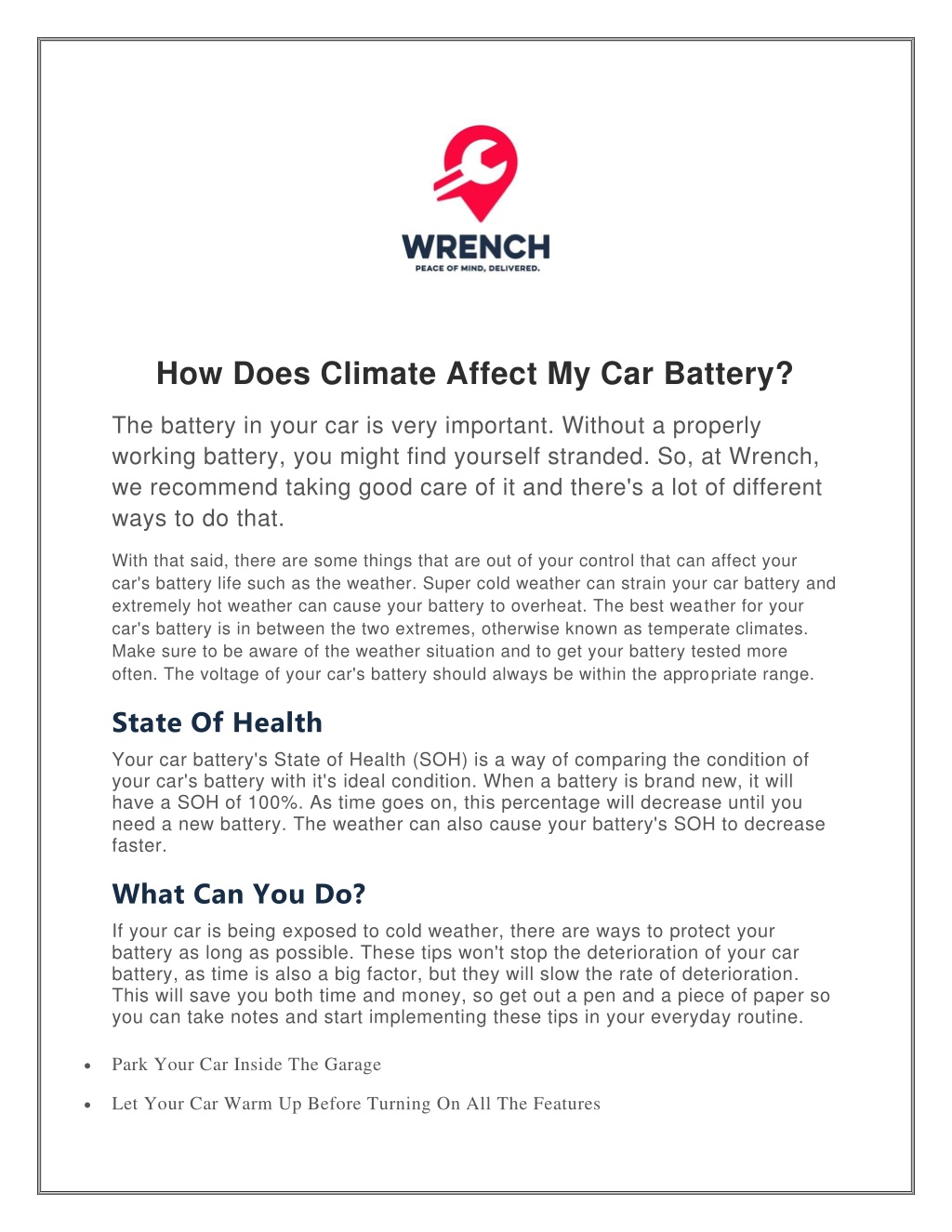 PPT How Does Climate Affect My Car Battery PowerPoint Presentation