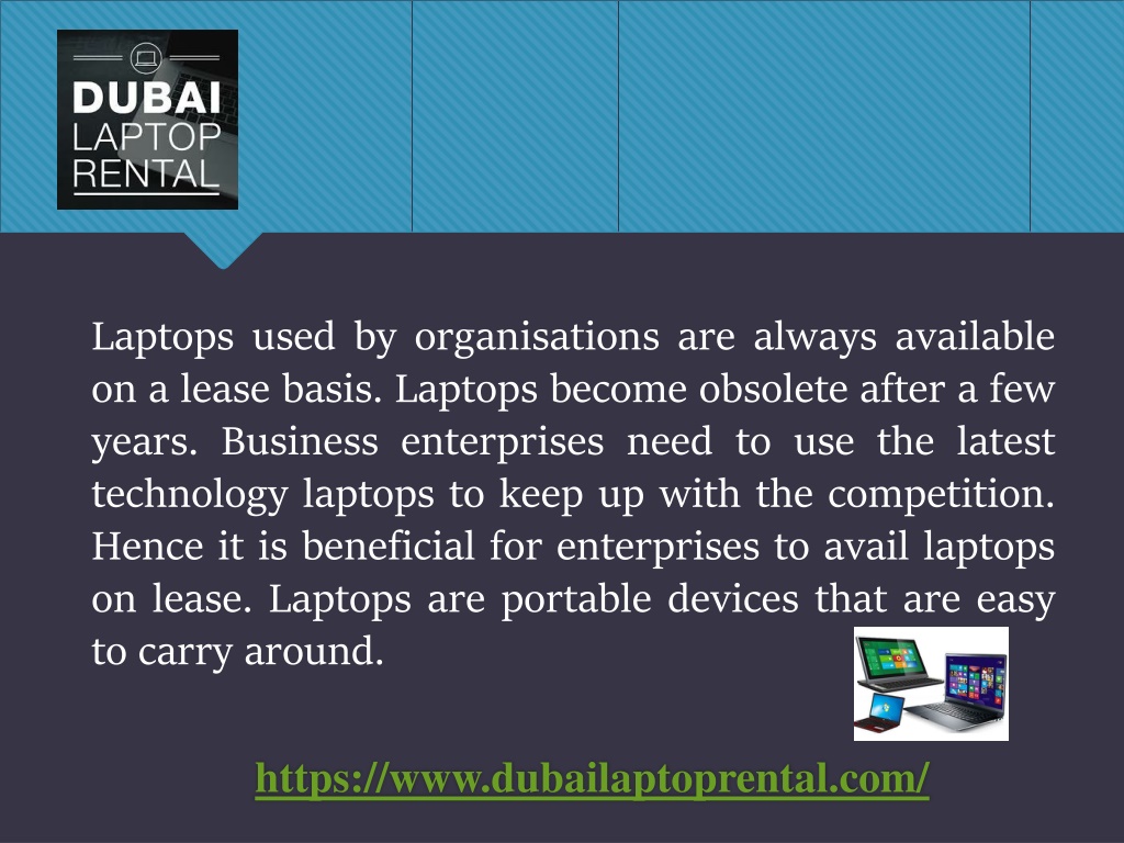 PPT What are the Advantages of Laptop Leasing in Dubai? PowerPoint