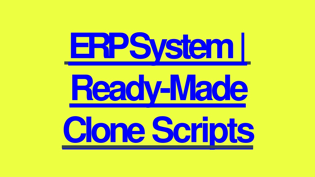 PPT - Readymade Best School ERP Clone Script - DOD IT SOLUTIONS ...