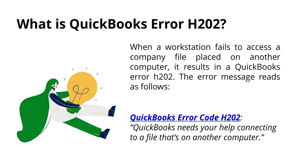 PPT - How to Fix QuickBooks Error H202 PowerPoint Presentation, free ...