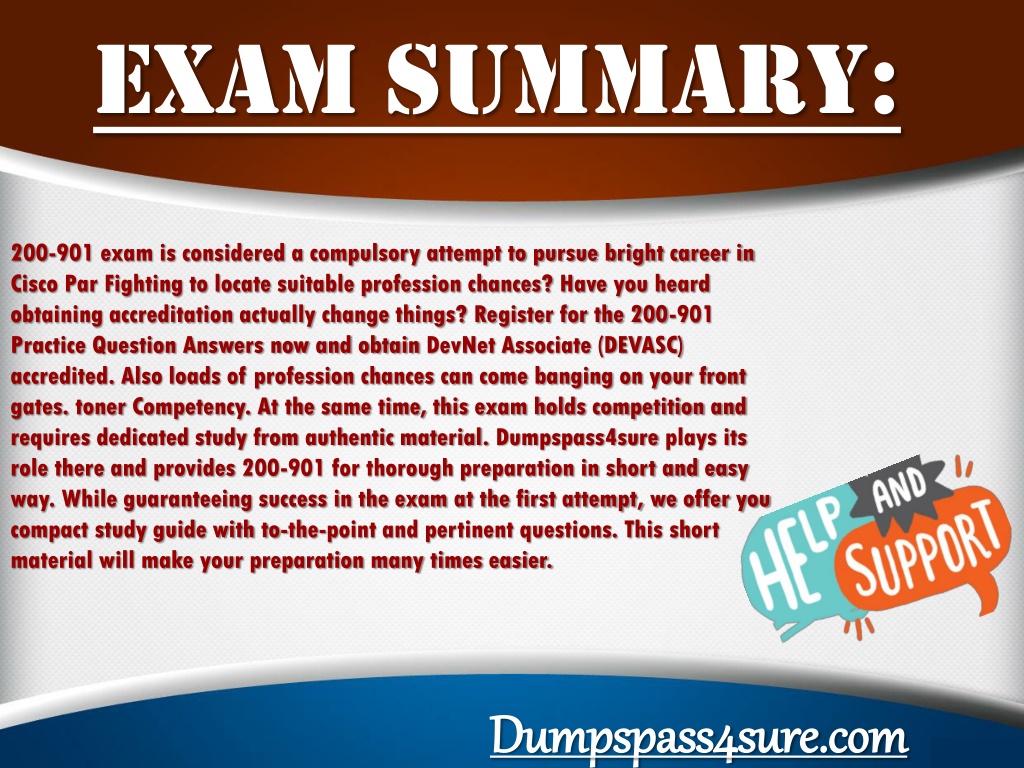 Valid 200-901 Exam Pattern