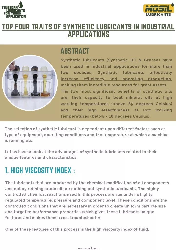 ppt-top-four-traits-of-synthetic-lubricants-in-industrial