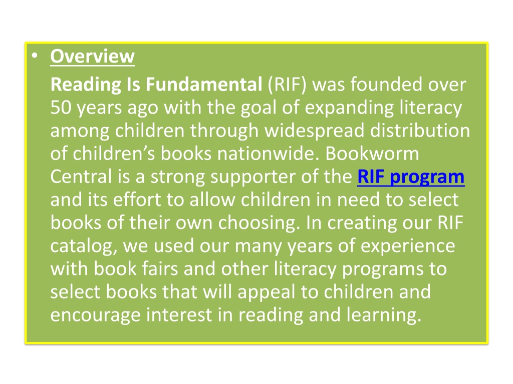 Ppt Bookworm Central Reading Is Fundamental Powerpoint Presentation