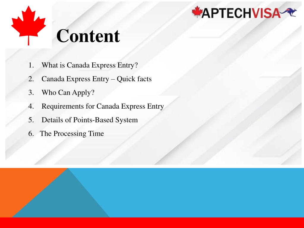 PPT - Express Entry Canada Immigration | Eligibility Requirements ...