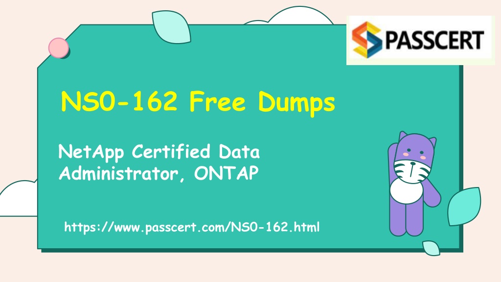 Latest NS0-162 Dumps Files