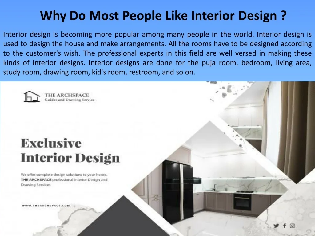 PPT - Why Do Most People Like Interior Design? PowerPoint Presentation ...