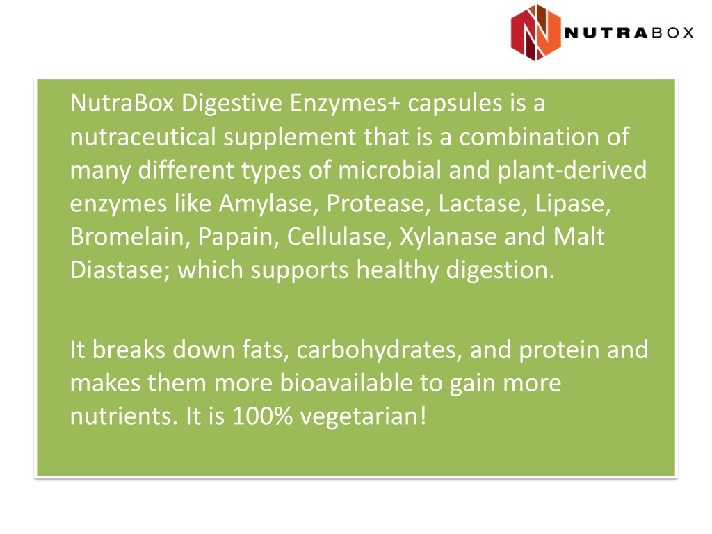 Ppt Digestive Enzymes Powerpoint Presentation Free Download Id11019329 2444