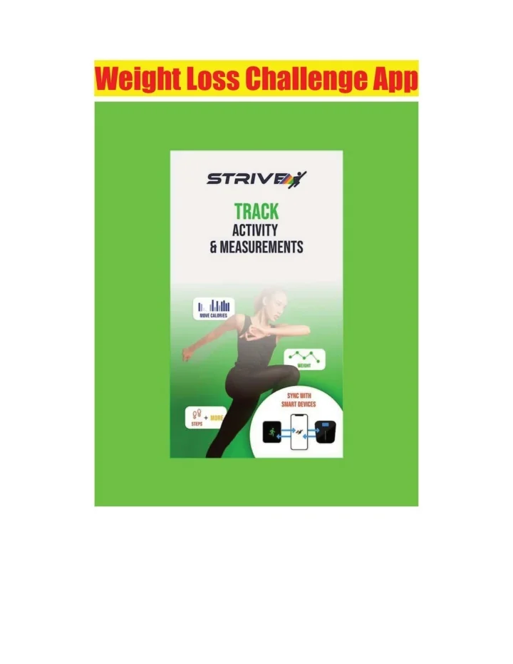 PPT Weight Loss Challenge App PowerPoint Presentation, free download