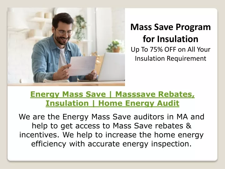 Mass Save Insulation Rebate
