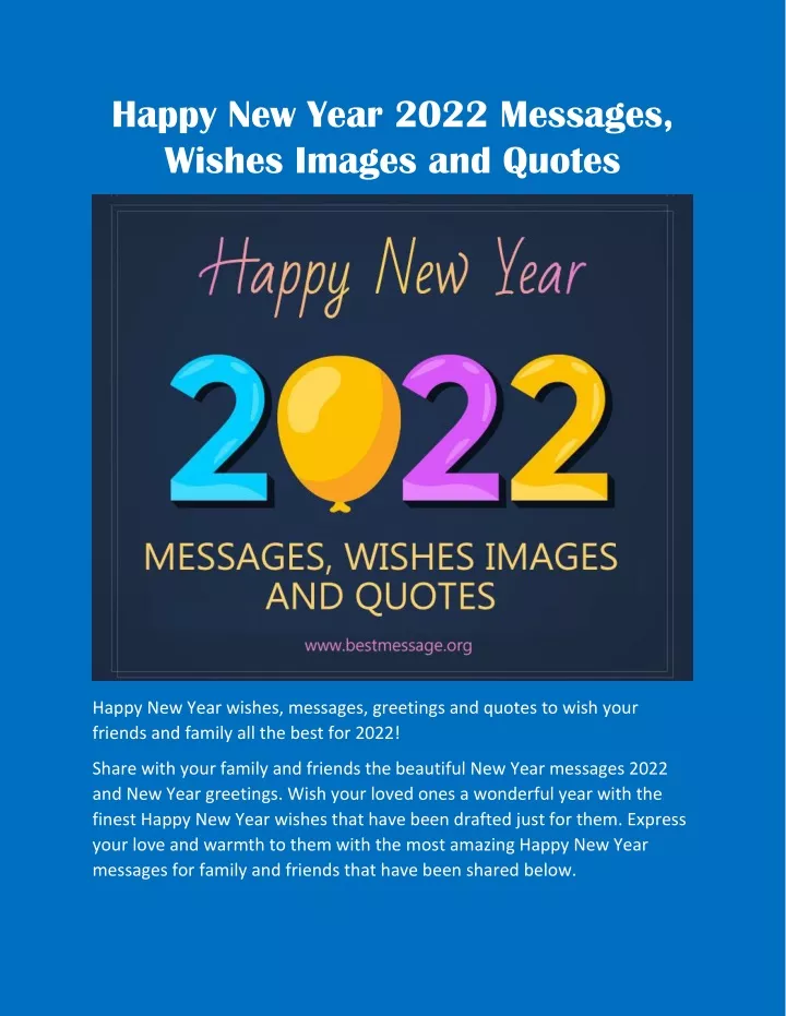 happy new year 2022 messages wishes images n.