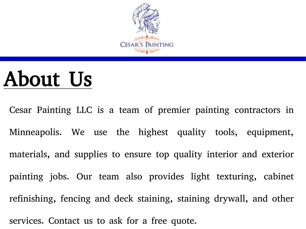 PPT painting contractors minneapolis PowerPoint Presentation, free