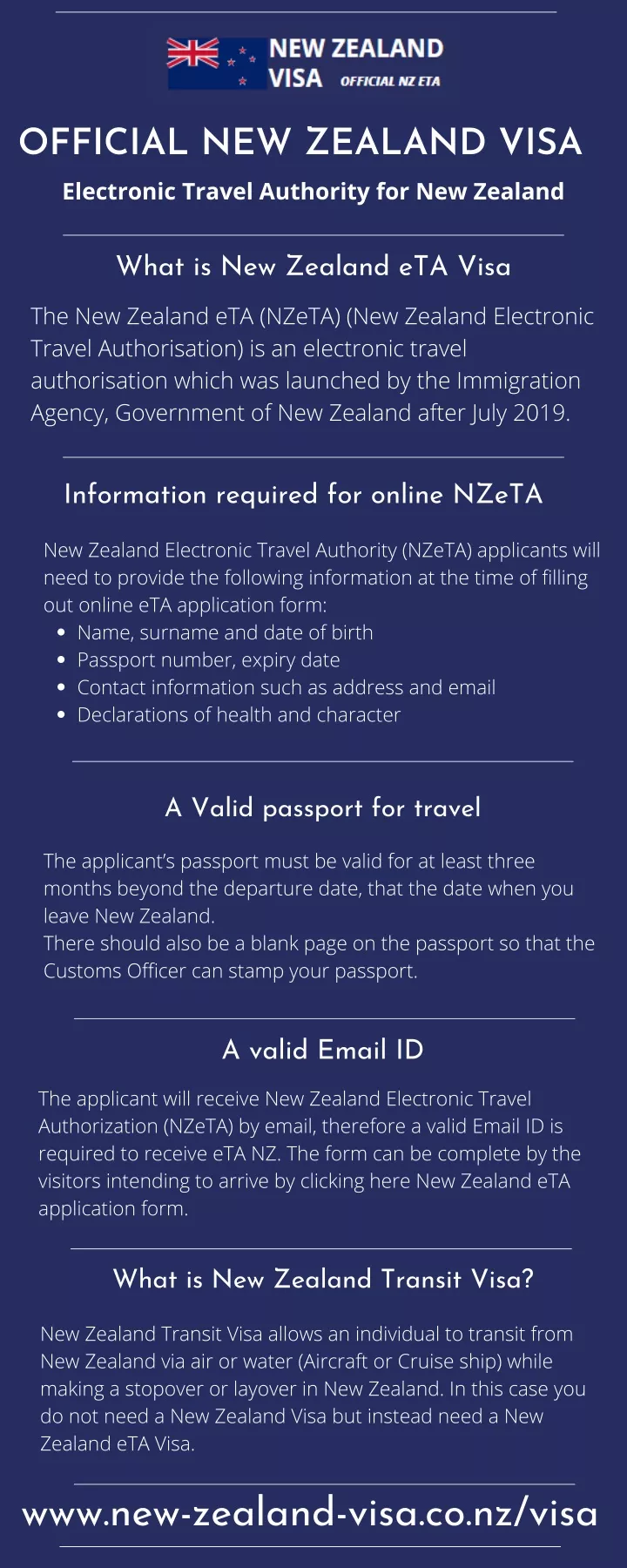 Ppt Official New Zealand Visa Nzeta Electronic Travel Authority For New Zealand Powerpoint 8053