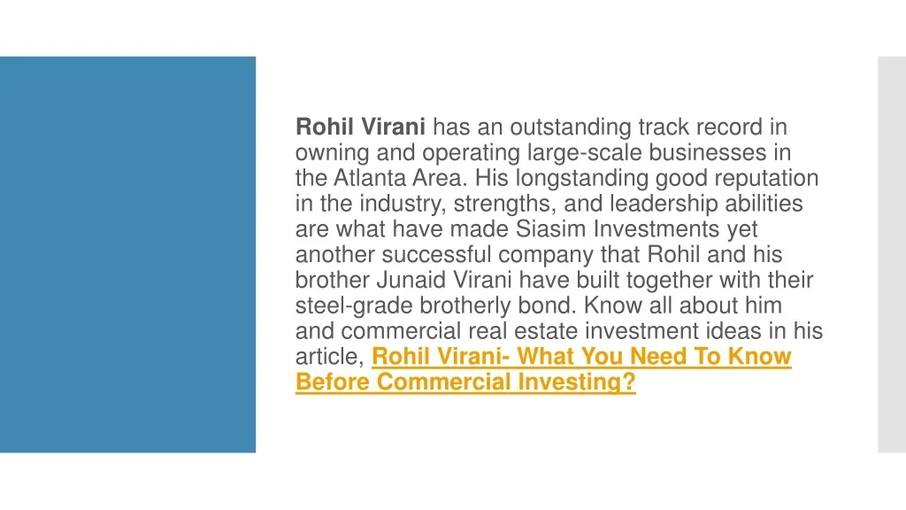 PPT - Ultimate Guide To Commercial Real Estate Investments By Rohil ...
