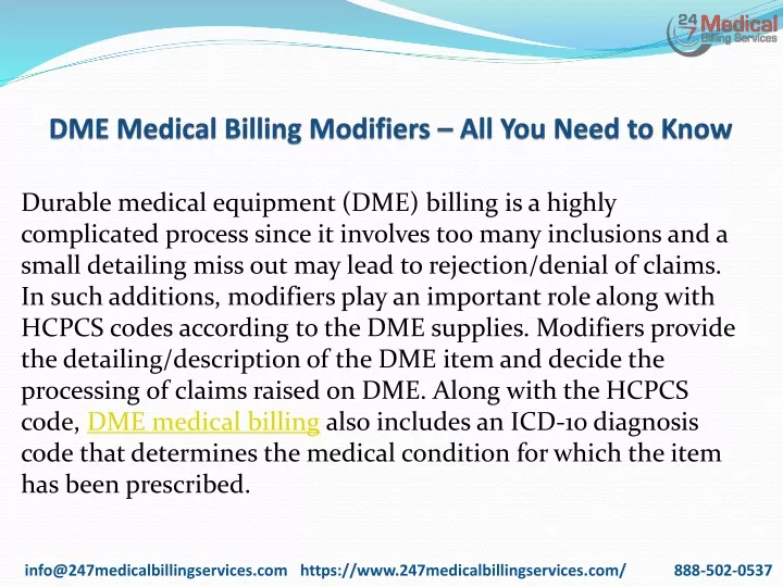 What Is Modifier In Medical Billing