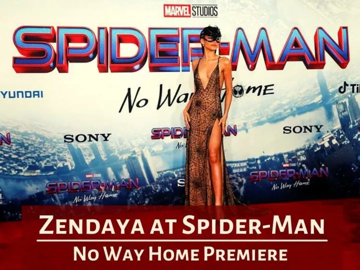 zendaya at spider man no way home premiere n.