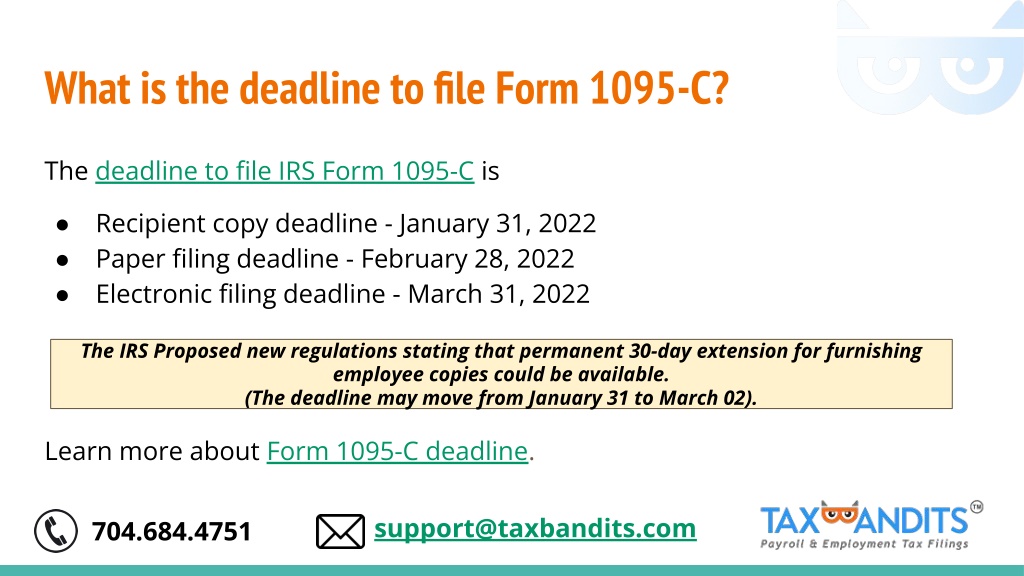 PPT IRS Form 1095C PowerPoint Presentation, free download ID11024976