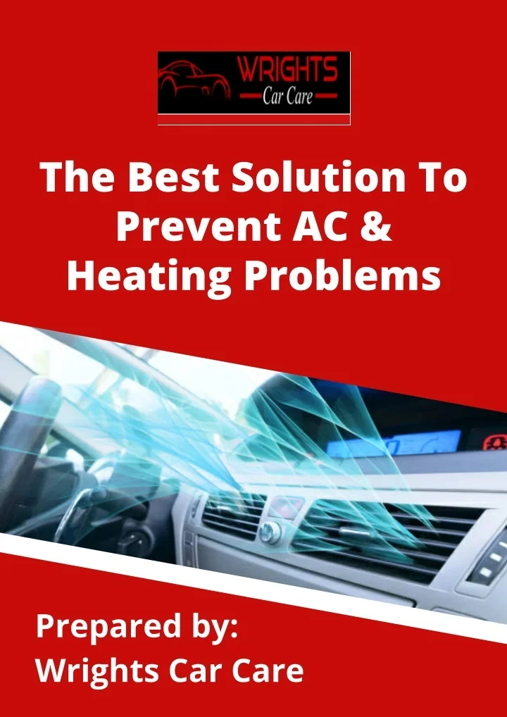 PPT The Best Solution To Prevent AC & Heating Problems PowerPoint