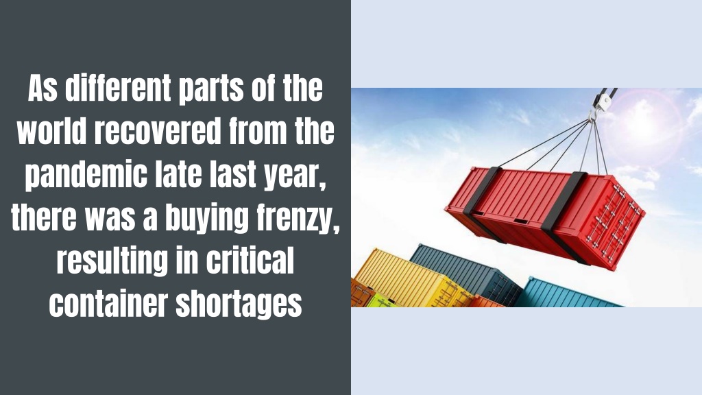 PPT - Shipping Container Shortage PowerPoint Presentation, Free ...