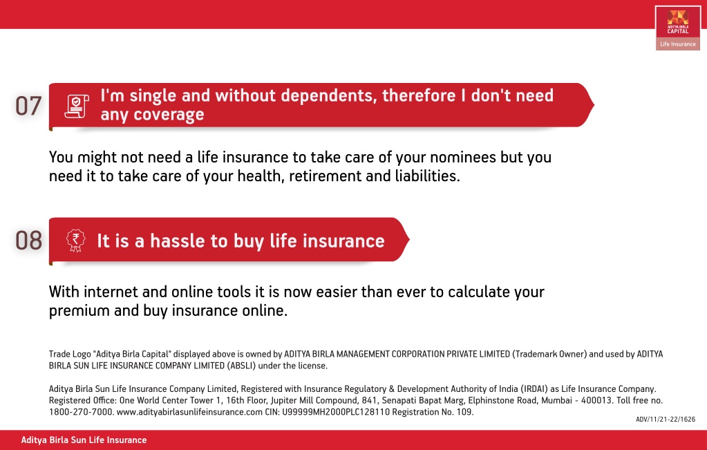 Life Insurance Single No Dependents