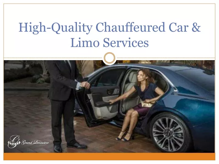 high quality chauffeured car limo services n.