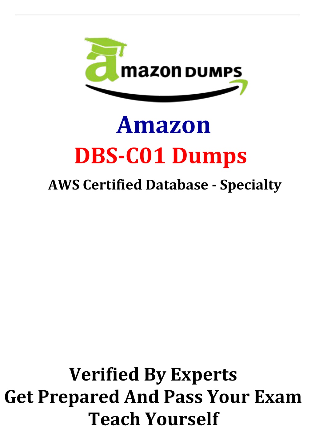 PPT - Amazon DBS-C01 Dumps Latest Online Test Engine PowerPoint Sns-Brigh10