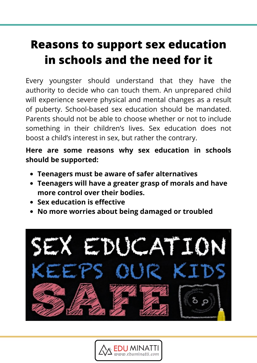 sex education in schools policies