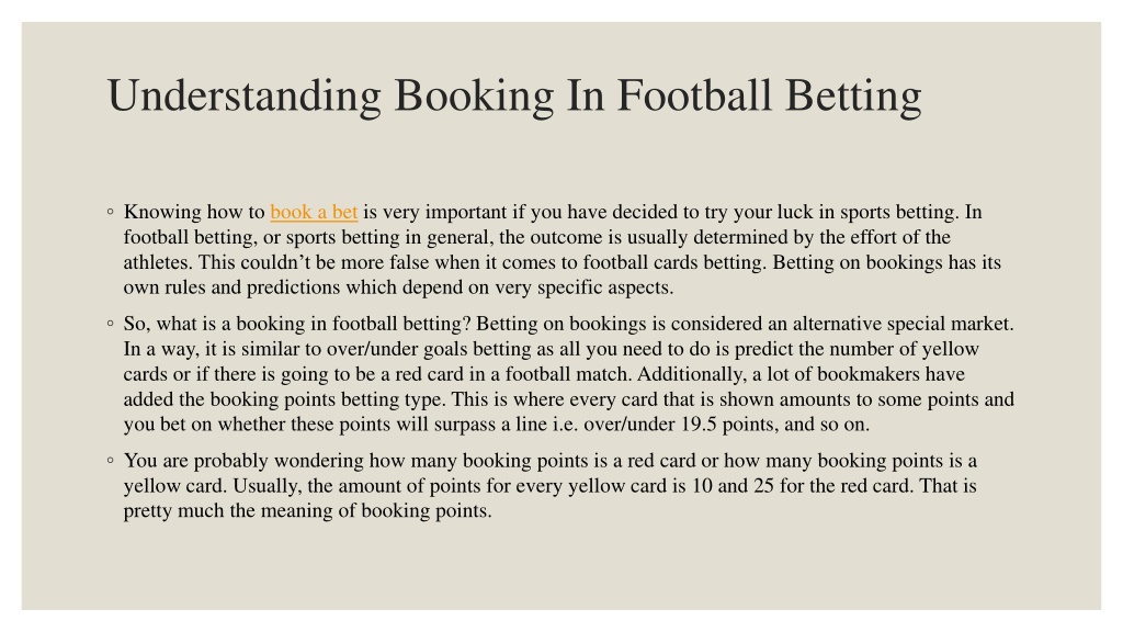 ppt-understanding-booking-in-football-betting-powerpoint-presentation