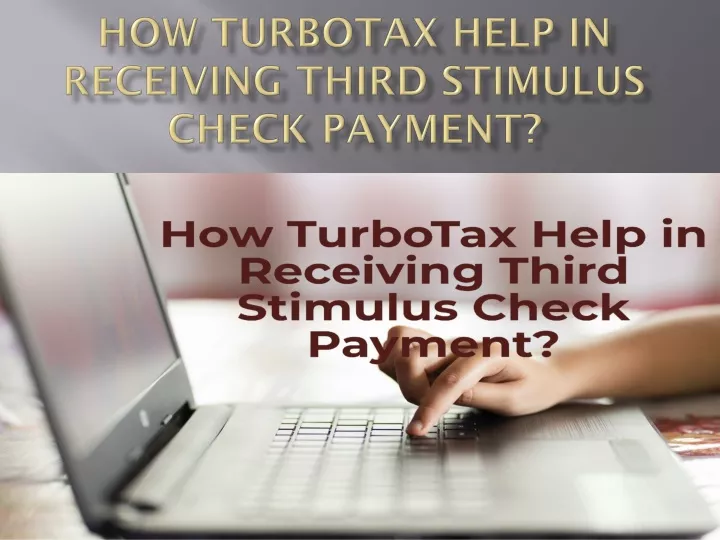 turbotax stimulus check problem