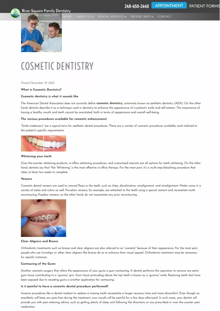 PPT - COSMETIC DENTISTRY PowerPoint Presentation, Free Download - ID ...