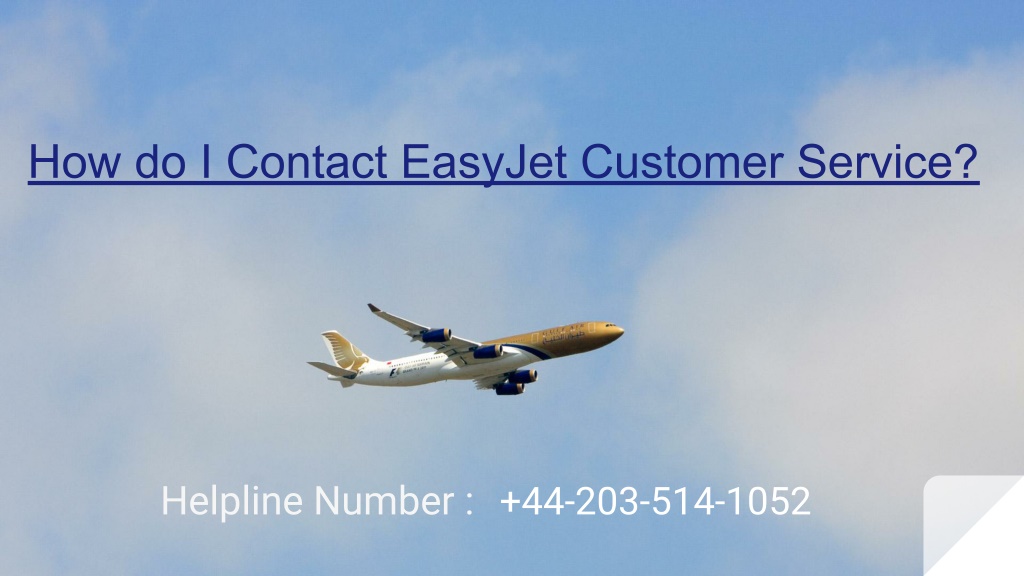 How Can I Contact Easyjet Customer Services Uk