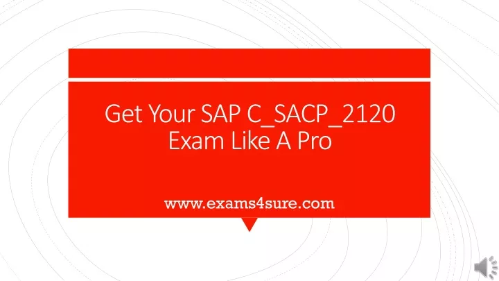 C-SACP-2302 Exam Labs