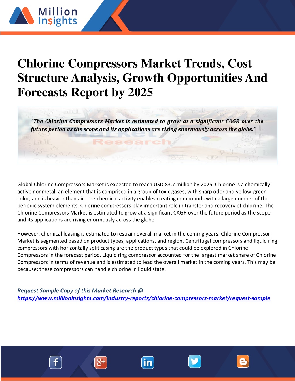 PPT Chlorine Compressors Market Opportunities, Growth, and