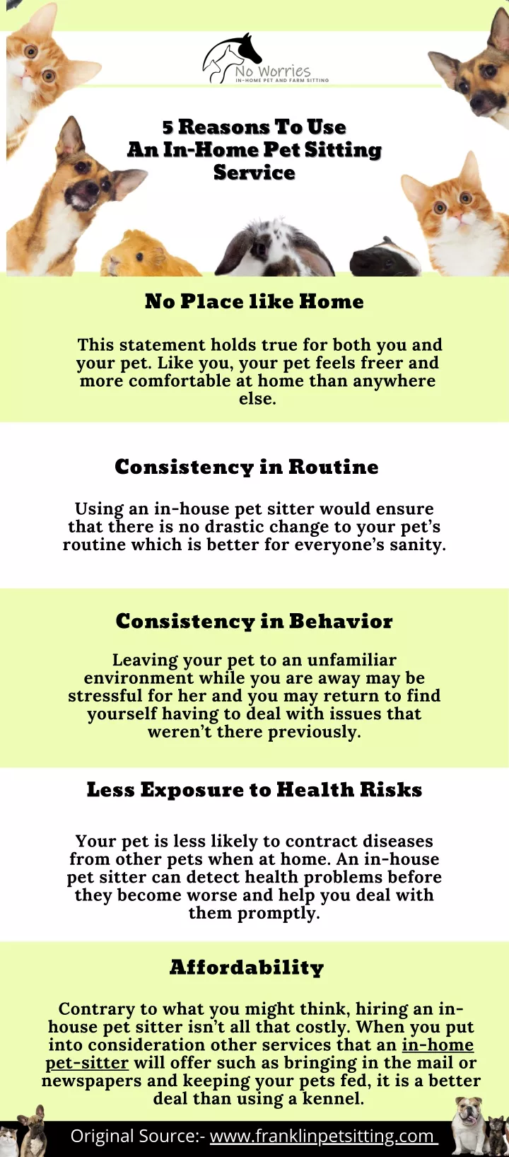 PPT - 5 Reasons To Use An In-Home Pet Sitting Service PowerPoint ...