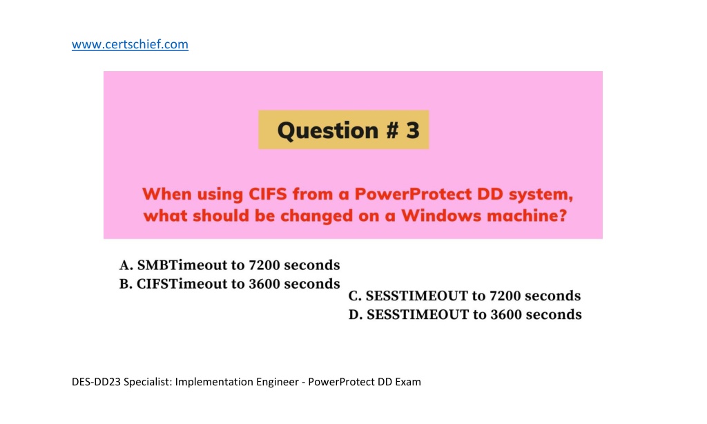 Real DES-DD23 Exam