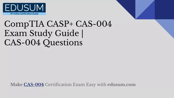 CAS-004 Examengine