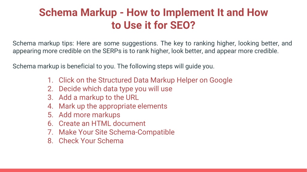 PPT - What Is Schema Markup and How to Use It? PowerPoint Presentation ...